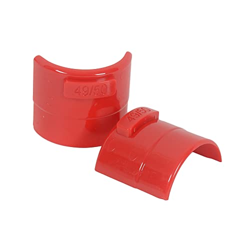 Image of MOTO4U Universal 2PC Front Fork Seal Driver Red Motorcycle 49 /50