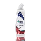 SUPER CLEAN WC POWER GEL 1x 750 ml – Detergente WC Premium contro Calcare e Incrostazioni – Gel WC Aderente con Profumo di Ciliegia – Delicato e senza Pittogrammi GHS – Made in Germany
