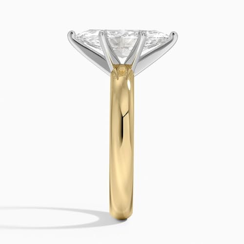 1 CT-5 CT Marquise Cut Colorless Moissanite Engagement Ring, Solitaire, Vintage Antique Wedding Ring, Solid 10K/14K/18K Gold Anniversary Promise Ring Gifts for Her3
