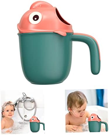 Baby Bath Rinse Cup Cute Cartoon Fish Infant Shampoo Rinser Shower Wash Hair Cups for Kids
