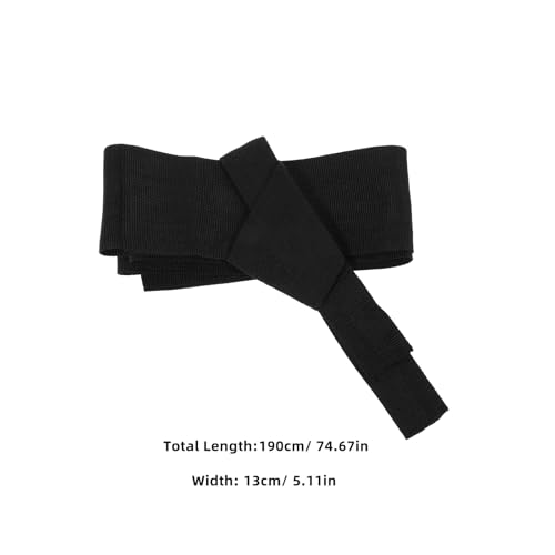 Didiseaon Kimono Belt: Traditional Japanese Kimono Belt For Men - Wide Waistband With Comfortable Fabric For Formal Events Festivals And Casual Gatherings2