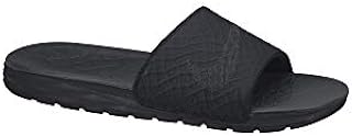 Nike Men's Benassi Solarsoft Slide Athletic Sandal, Black/Anthracite, 10 D(M) US