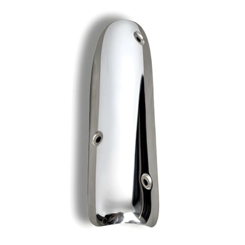 Image of EAZ Original Stock Silencer Plate Cover for Royal Enfield Classic Reborn & New Bullet 350cc
