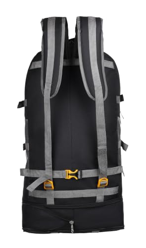 Image of ALEXA BAGS Rucksack Bags 75 Litres Travel Bag For Men Tourist Bag For Travel Backpack For Hiking Trekking Bag For Men Camping Banyan Ii With 1 Year Warranty, Green