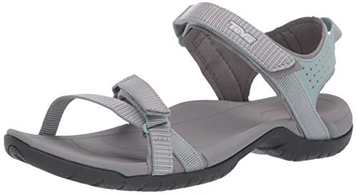 Teva Women's W Verra Sandal, SPILI Ladder Gray Mist, 6 Medium US