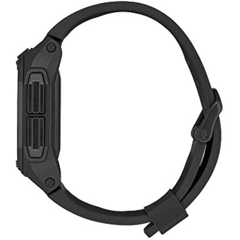 NIXON Regulus A1180 - 100m Water Resistant Mens Digital Sport Watch (46mm Watch Face, 29mm-24mm Pu/Rubber/Silicone Band) Black / Positive 상세이미지 2