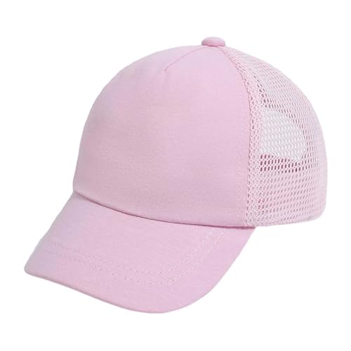 Toddler Baseball Hat with Mesh Baby Infant Sun Protection Beach Cap Sunhat Little Boy Girl Adjustable Trucker Hats