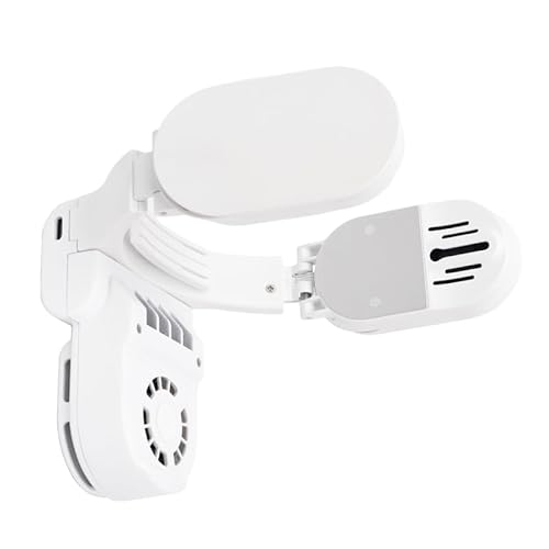 タイムセール⭐︎ネッククーラー ウェアラブルエアコン ホワイト 10000mAh Amazon.co.jp: 電子電気冷房/暖房,ネックヒーター ネック