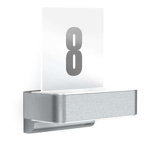 Steinel LED Hausnummernleuchte L 820 SC Connect, 160°-Bewegungsmelder, 9.8...