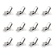 12 -pcs gepolsterte Bettdeckclips, verhindert die Bettdecke, die Duvet Cover Holding Clips Duvet Clips Duvet Corner Holds Duvet Pins Deckenbefestigungen zur Sicherung von Bettwäsche für Bettlinien