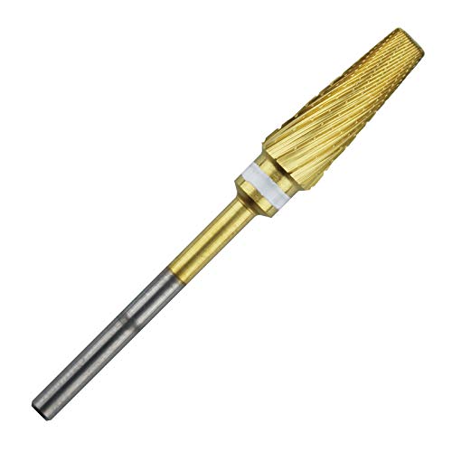 C & I 5 in 1 Nail Drill Bit, Mixed Sizes Edition, Cross Teeth, 2 Way