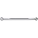 Stahlwille 41162832 220aSP Spline-Drive Double-Ended Ring Wrench - 28x32 Spline, 15 Degree Angle, Extra-Long 430mm, High-Performance Steel, Chrome-Plated, Made in Germany