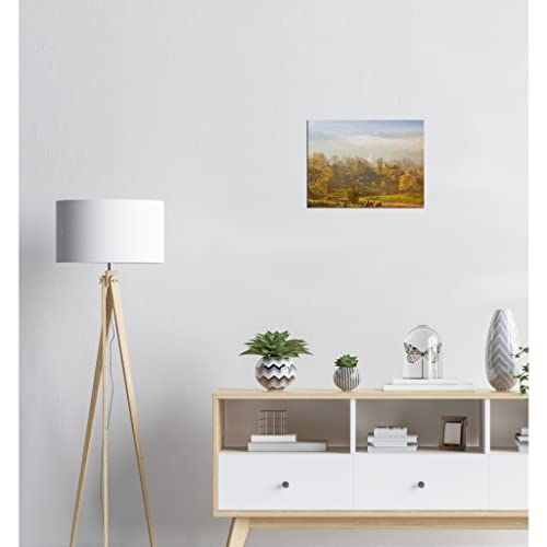 Toile encadrée Paysage Champ ouvert pour illuminer une pièce sombre