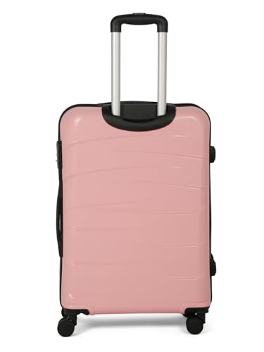 Image of Teakwood Dune Trolley Bag for Travel - Durable for Weekend Business Trip & Airline Cabin Fit - Smooth Wheels & Telescopic Handle Luggage Suitcase