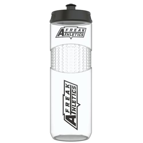 Freak Athletics Water Bottle - Premium BPA Free Sports Bottle 750ml (Clear Transparent)