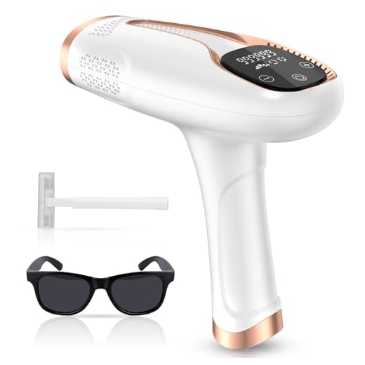 Dispositivo de remoção de pelos a laser para mulheres e homens depilação permanente IPL em casa 999.999 Flashes removedor de pelos indolor nas axilas, costas, pernas, braços, rosto, linha de biquíni