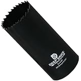 Deep Saws 4' Deep 4-6 TPI Hole Saw for Steel, Stainless Steel, Aluminum, Wood, Plastic, Fabrication, and Construction (2')