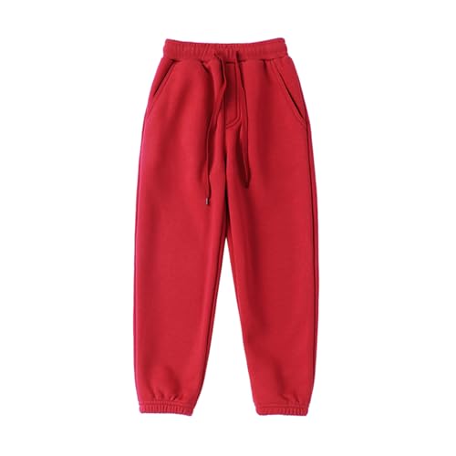 Girls Jogger Pants Cotton Baggy Sweatpants Fall Outfits Kids Casual Gym Workout Straight Leg with Pockets Clothing
