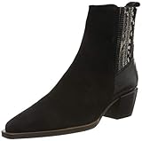 maripe 39  Maripe Damen 29385 Stiefeletten, Schwarz (Velour Nero-VAR.2) 1, 39 EU
