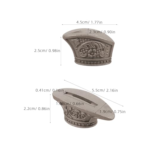 Protector de dedos de acero inoxidable para accesorios de cuchillos de cocina 2