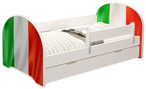 Lit enfant avec tiroir de rangement pour une chambre ordonnée et sécurisée