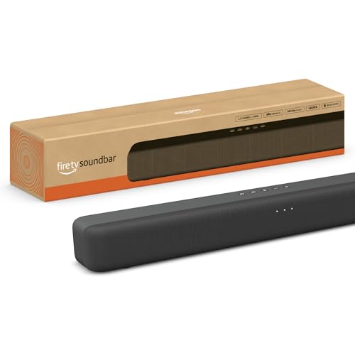 Amazon Fire TV Soundbar in black