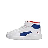 puma dassler boots Größe: Puma Puma Rebound Layup SL V PS Größe 45 EU PUMA White-Galaxy Blue-HIGH RI