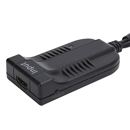 Convertidor YPBPR a HDMI adaptador compacto de vídeo 1080p para TV Box y DVD 4