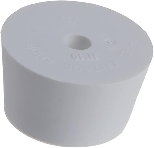 Miniatura 3 de Tapón de caucho perforado 10 Set de 3 unidades