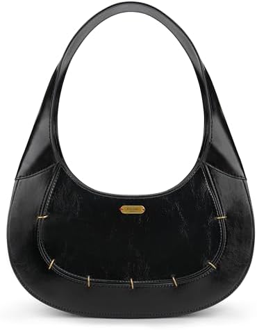 Women's Shoulder Bag Vintage Crescent Small Purse Mini Handbag for Evening Going Out