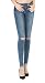 Megan apparel Women's Indigo Blue Super Comfy Stretch Denim Skinny Jeans
