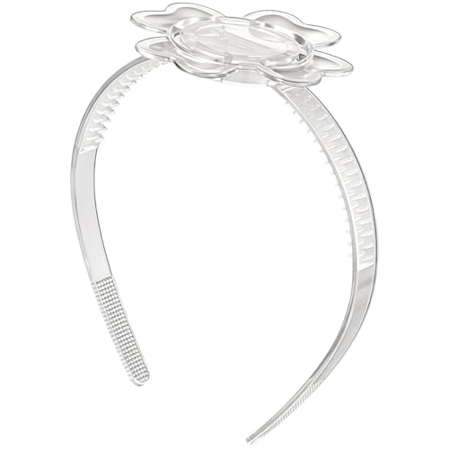 unibouti Graduation Cap Headband Insert Clear - Original Four Leaves Clover - Secure Your Grad Cap on Curly Natural Hair Braids Locs Twists and Straight Hair