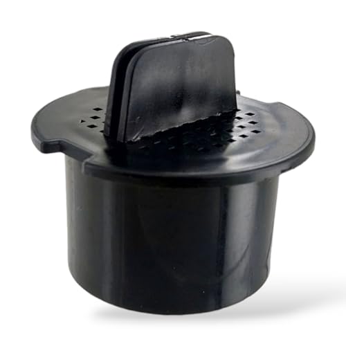 2 x DEKAROX Kohlefilter Luftfilter 51mmØ rund für Liebherr 7433243 Set für Weinkühlschrank Weinlagerschrank KühlGefrierKombination
