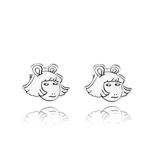 SEIRAA DW Side Eye Stud Earrings DW Fans Gifts DW Side Eye Jewelry 90's TV Show Gifts Cartoon DW Merch