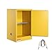 EliteEdge Fireproof Flammable Cabinet 40 Gallon, Safety Storage with Adjustable Shelves & Manual Close Doors, 18
