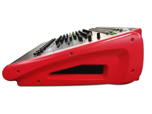 Gemini Gm-12Usb 350 Watts Sound Board Console Compact 12 Channel Bluetooth Mixer With Streaming With 16 Fx Dsp, 48V Phantom Power, Usb Playback And 7 Band Eq #TOP1