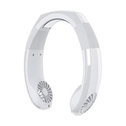 New Hanging Neck Fan Portable USB Mini Air Cooler Mechanical Low Noise Refrigeration Endurance Adjust Angle Cover