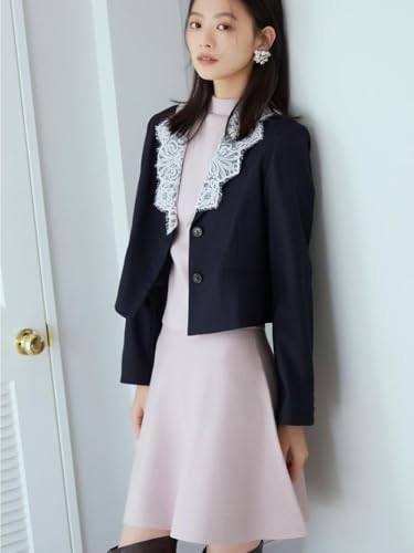 レースカラーシングルジャケット リリーブラウン 花柄 ゴブラン 78640025b_16_d_215.jpg