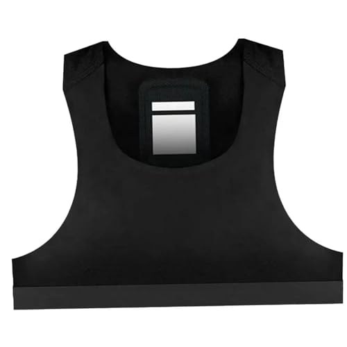 Xweptuy Soccer Training Equipment, Spandex Soccer Training Trackers Vest with GPS, Breathable Flexible Fit Trackers for Men Women Football Size L #·