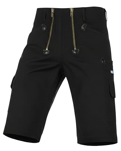 TMG | Dachdecker Shorts für Männer, viel Stauraum, Zunfthose ohne Schlag, Kurze Arbeitshose, 100% Baumwolle | Gr. 54