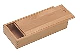 Paintersisters Stiftebox mit Schiebe-Deckel - Holzbox, Holzschachtel aus fein lasiertem Buchenholz
