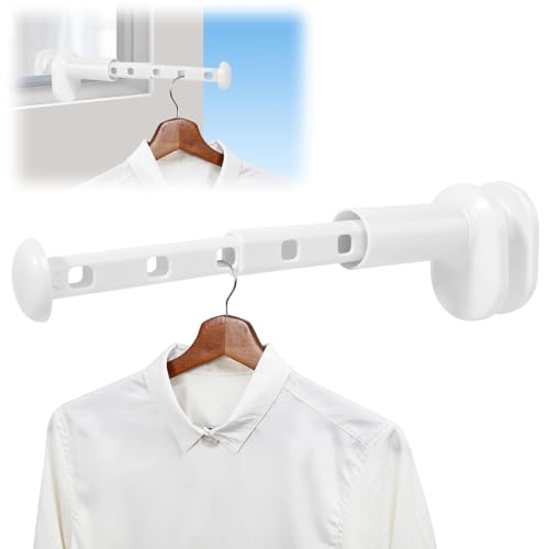 YGKYMVW Reise Wäscheständer Klein Tragbar, Mini Wäschetrockner Wandtrockner Ausziehbar mit 5 Löchern, Wäscheständer Klein Kleiderhaken Geeignet für Outdoor Camping Ausflüge Hotel