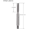 Uxcell Metric Machine Tap M10 X 1.5mm H2 High Speed Steel | 3 Flute Straight Tap For Threading Holes, DIY & Repair - View #7