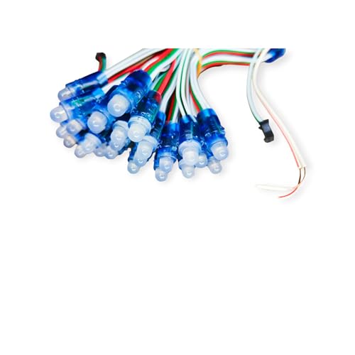 Image of LED Pixel Light Kit, 1000 Led Lights with T1000s Controller and 2 Power Supply, Digital Addressable (Pack of Full Setup)