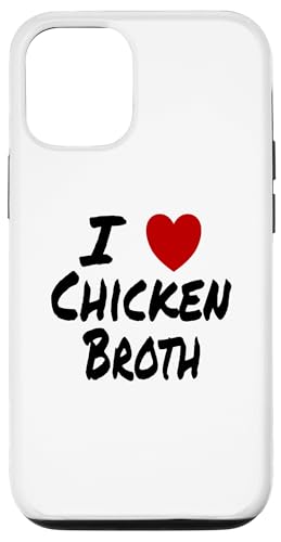 Coque pour iPhone 15 I Heart (Love) Bouillon de poulet à jeun Keto Carnivore