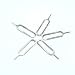eTECH Collection Sim Card Tray Remover Eject Pin Key Tool for iPhone iPad Samsung Galaxy Smart Phone/Tablet and More (Silver) (5 Pack)