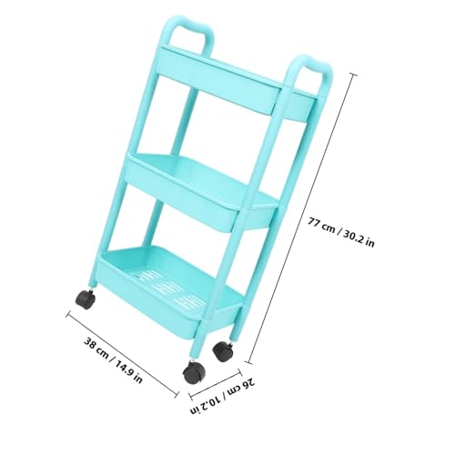 Estantería carrito para baño versátil ideal para terraza o sala de estar 3