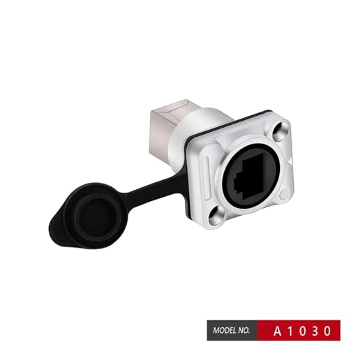 Connecteur RJ45 femelle et fiche mâle pour connecter votre box dans le salon - 2
