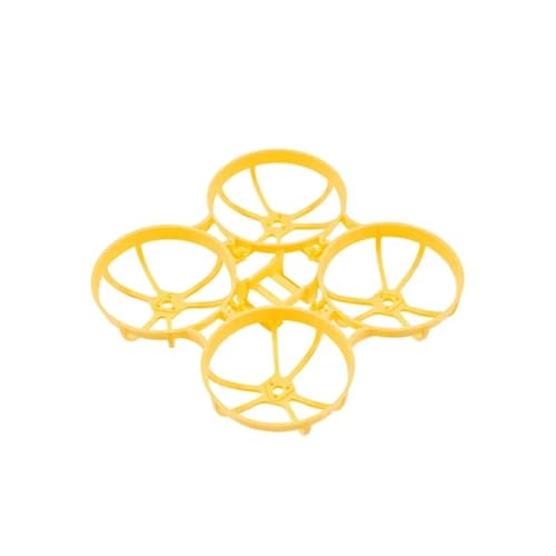 Cadre de drone Meteor75 Pro jaune pour transformer votre salon en circuit FPV 1S