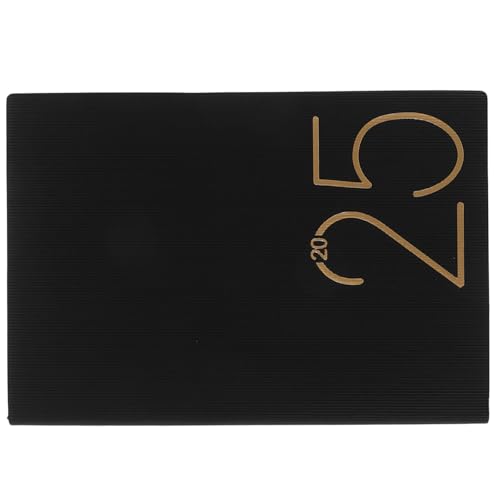 Angoily 2025�N�v�����i�[ 365���Ǘ������� �f�C���[�v�����i�[�m�[�g �u���b�N ���_���X�^�C���̃I�t�B�X �w�p�p�g�ь^�X�P�W���[����